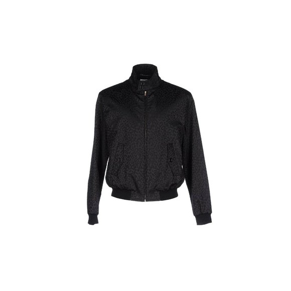 Saint Laurent Black Leopard Bomber - Picture 1 of 10